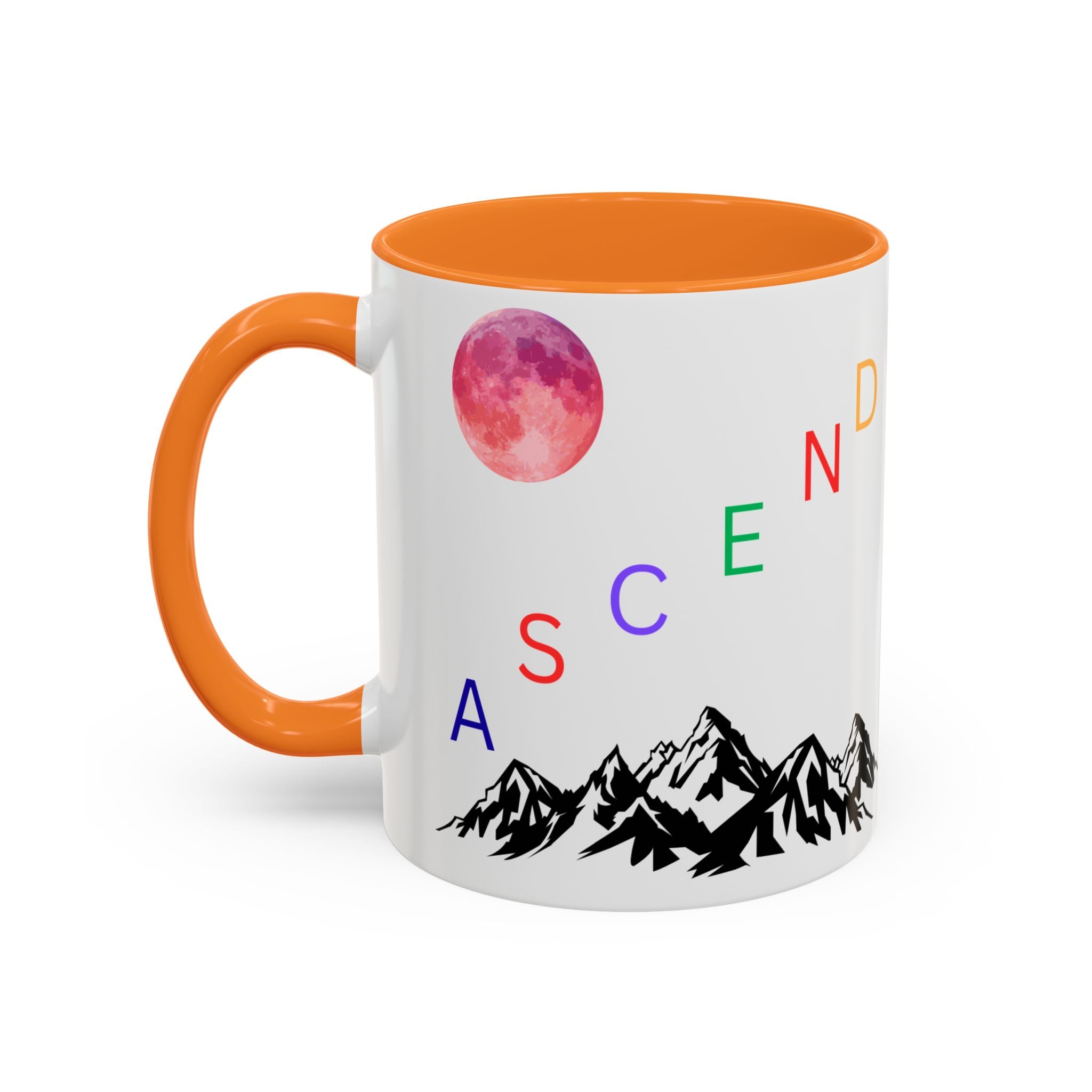 Ascend the Mountain Moon Ceramic Mug