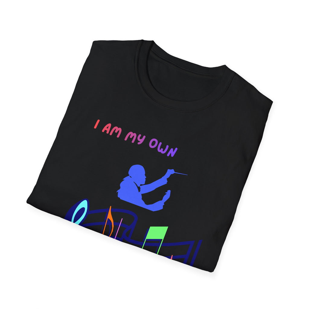 I Am My Own Magnum Opus T-Shirt | Musical Notes Treble Clef Design