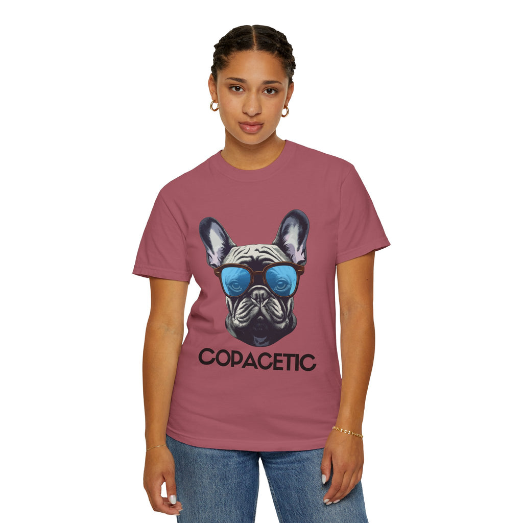 Copacetic French Bulldog T-Shirt, Fun Pet Tee, Gift for Dog Lovers, Unisex Graphic Shirt, Cool Casual Wear, Summer Essential