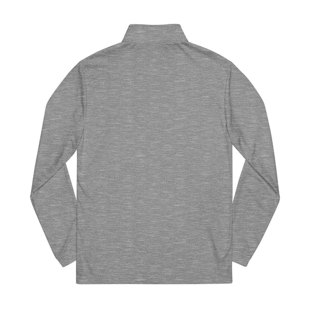 Adidas® Quarter-Zip Pullover with  UPF 50+ sun protection
