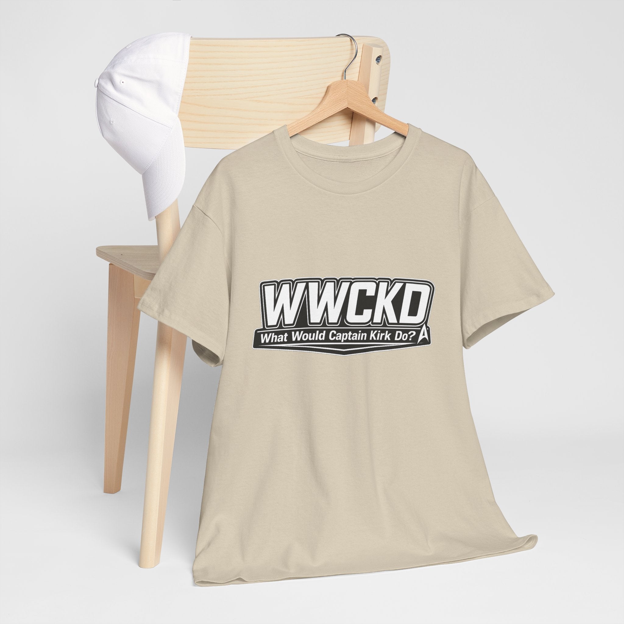 WWCKD What Would Captain Kirk Do Tee | Sci-Fi Quote Shirt