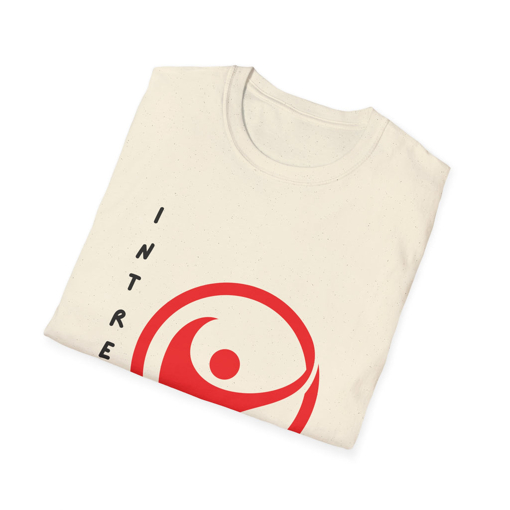 Intrepid Red Human Emblem T-Shirt | Empowerment Logo Tee