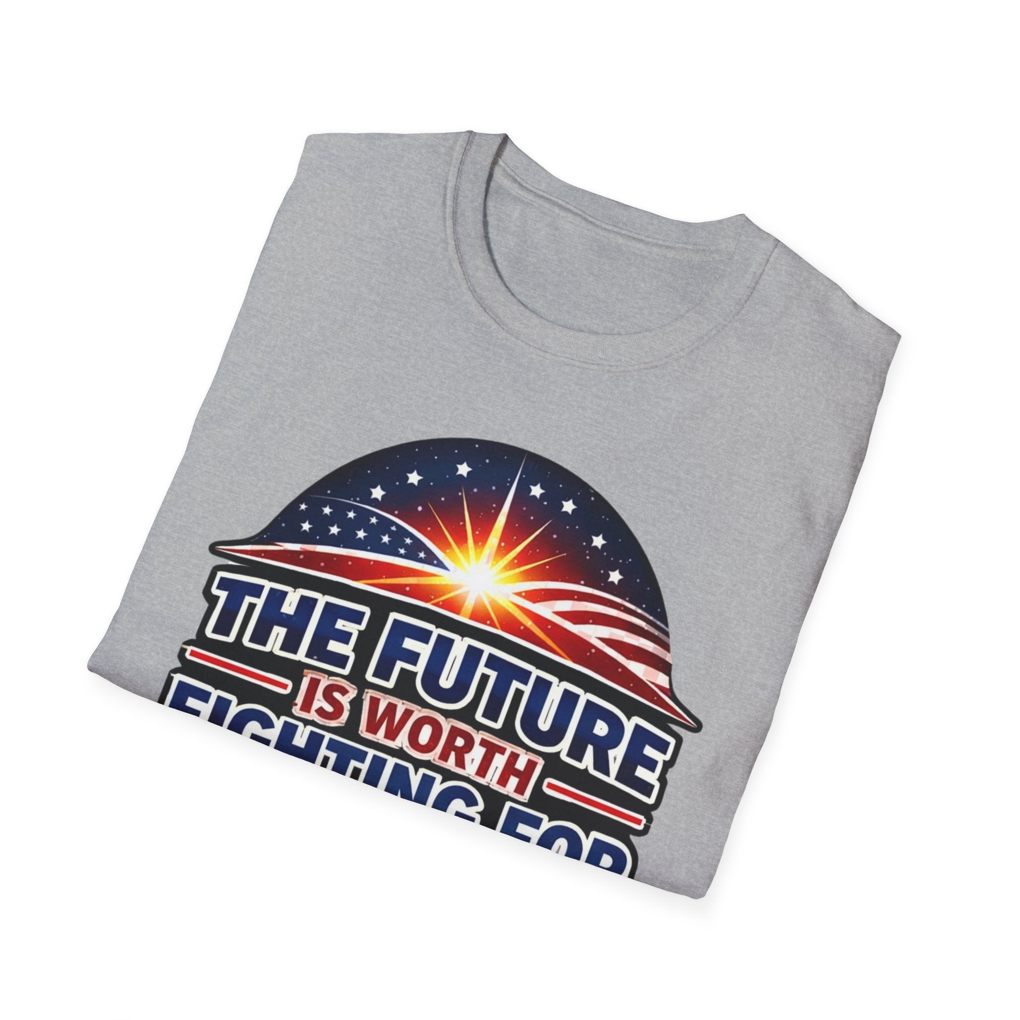 The Future Is Worth Fighting For, Defy the Darkness Inspirational Political Tee