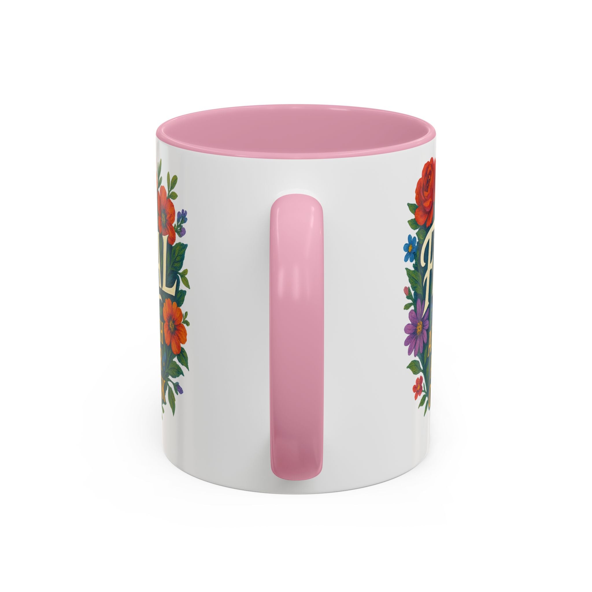 Feral Approach at Your Own Risk Mug | Floral Illustration, Ceramic Coffee Cup