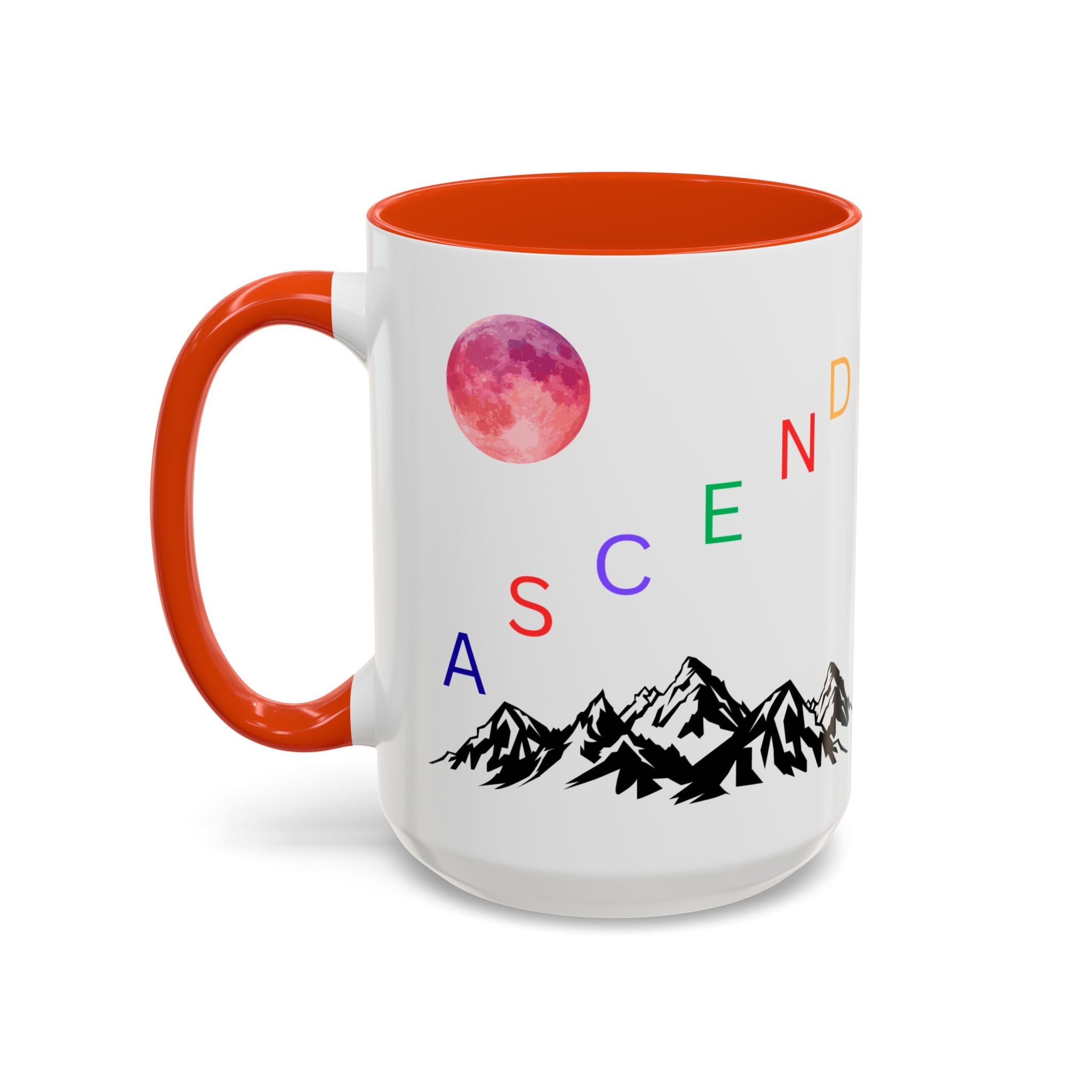 Ascend the Mountain Moon Ceramic Mug
