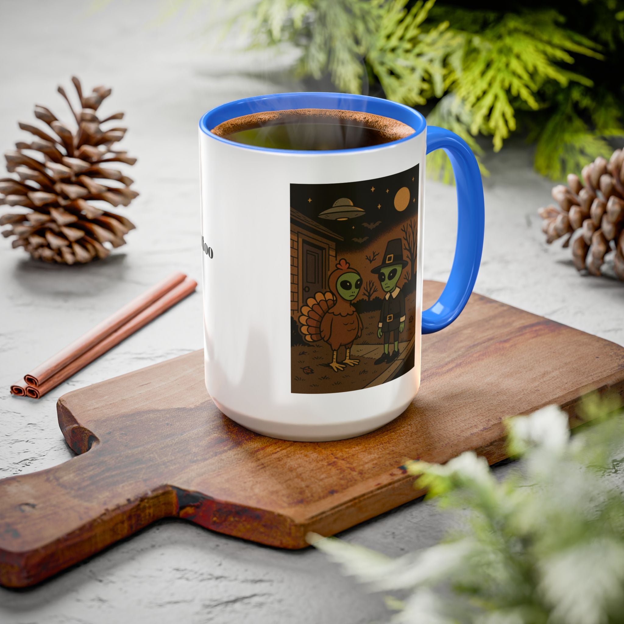 Whimsical Alien-themed Mugs, I'm grateful for you too