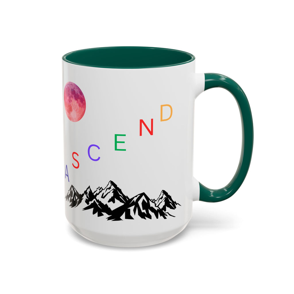 Ascend the Mountain Moon Ceramic Mug