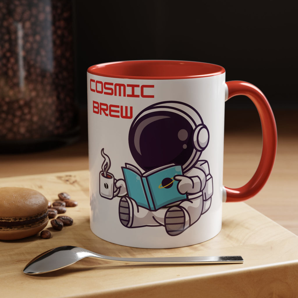 Cosmic Brew Astronaut Coffee Mug | Accent Ceramic Mug