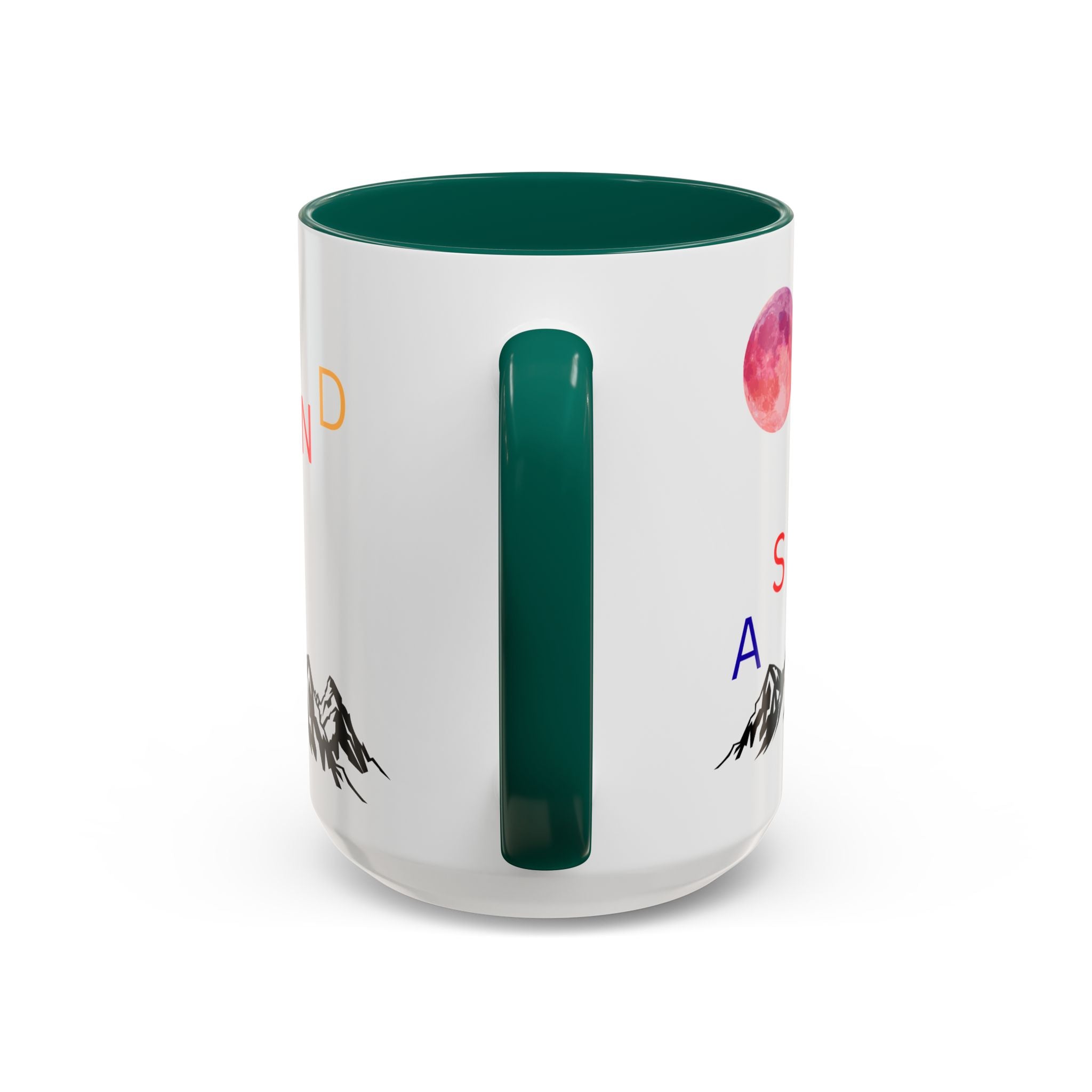 Ascend the Mountain Moon Ceramic Mug