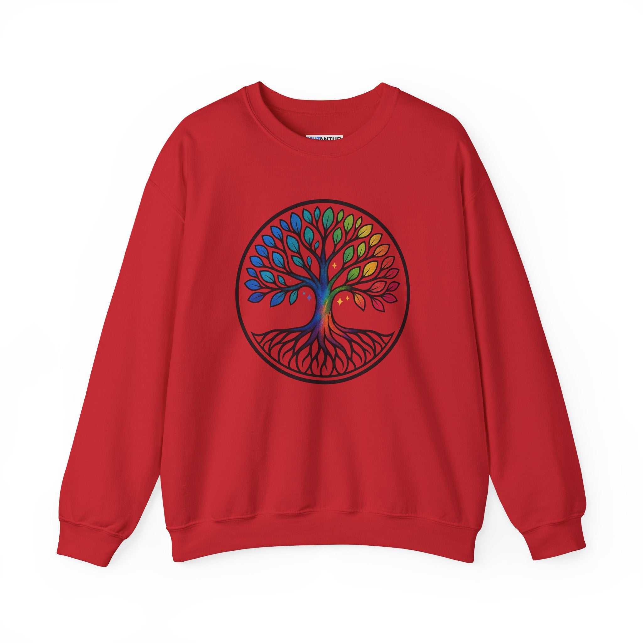 Rainbow Tree of Life Graphic Crewneck sweatshirt