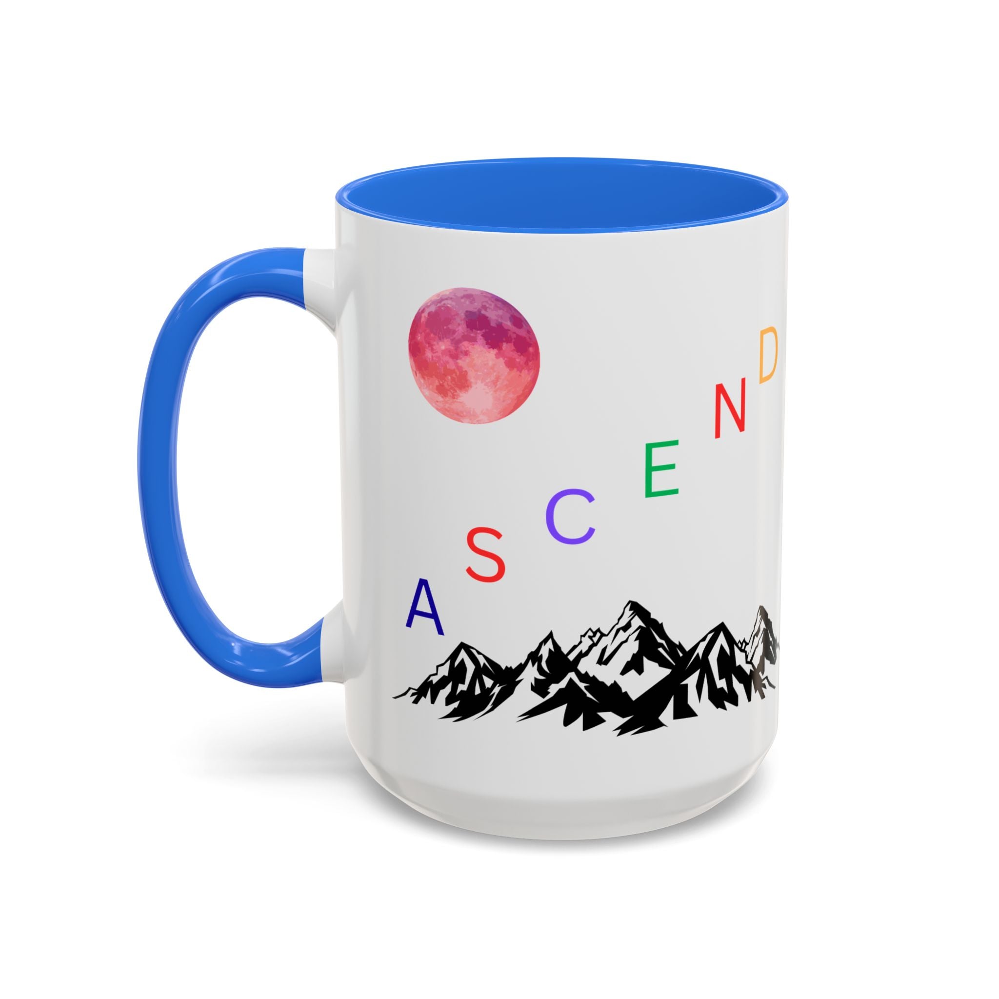 Ascend the Mountain Moon Ceramic Mug