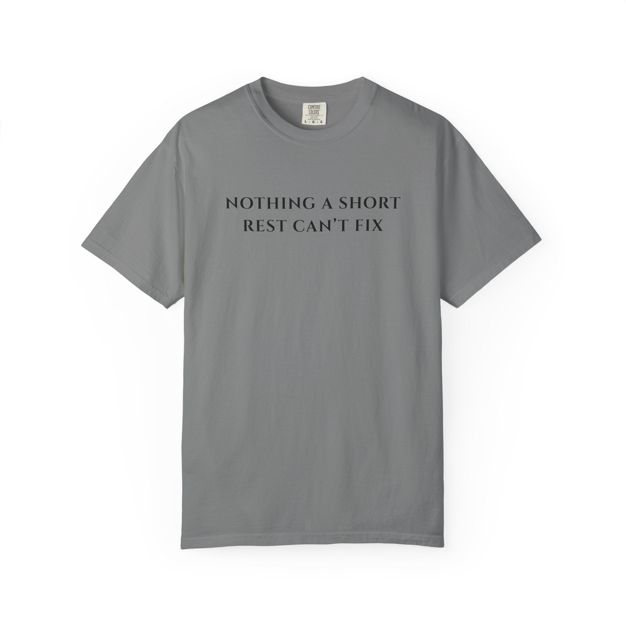 Nothing a Short Rest Can't Fix funny D and D  Comfort Colors tee