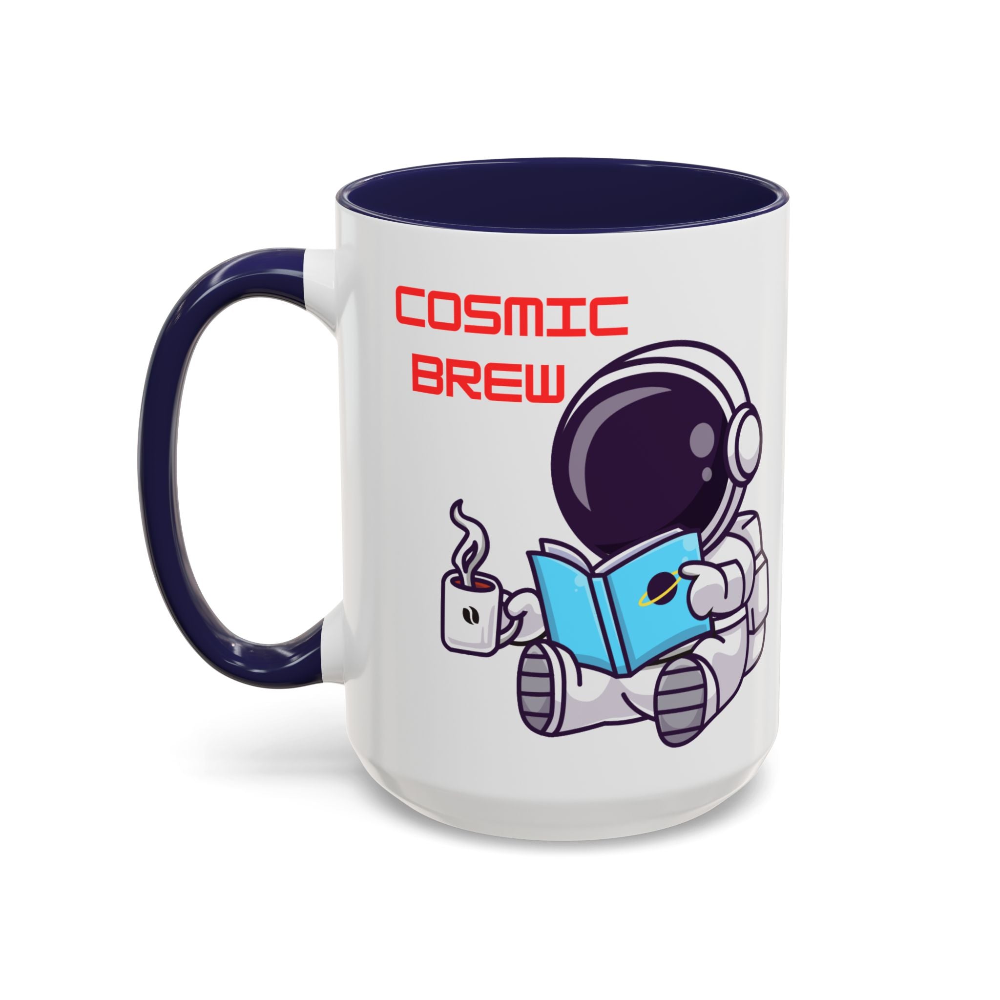 Cosmic Brew Astronaut Coffee Mug | Accent Ceramic Mug