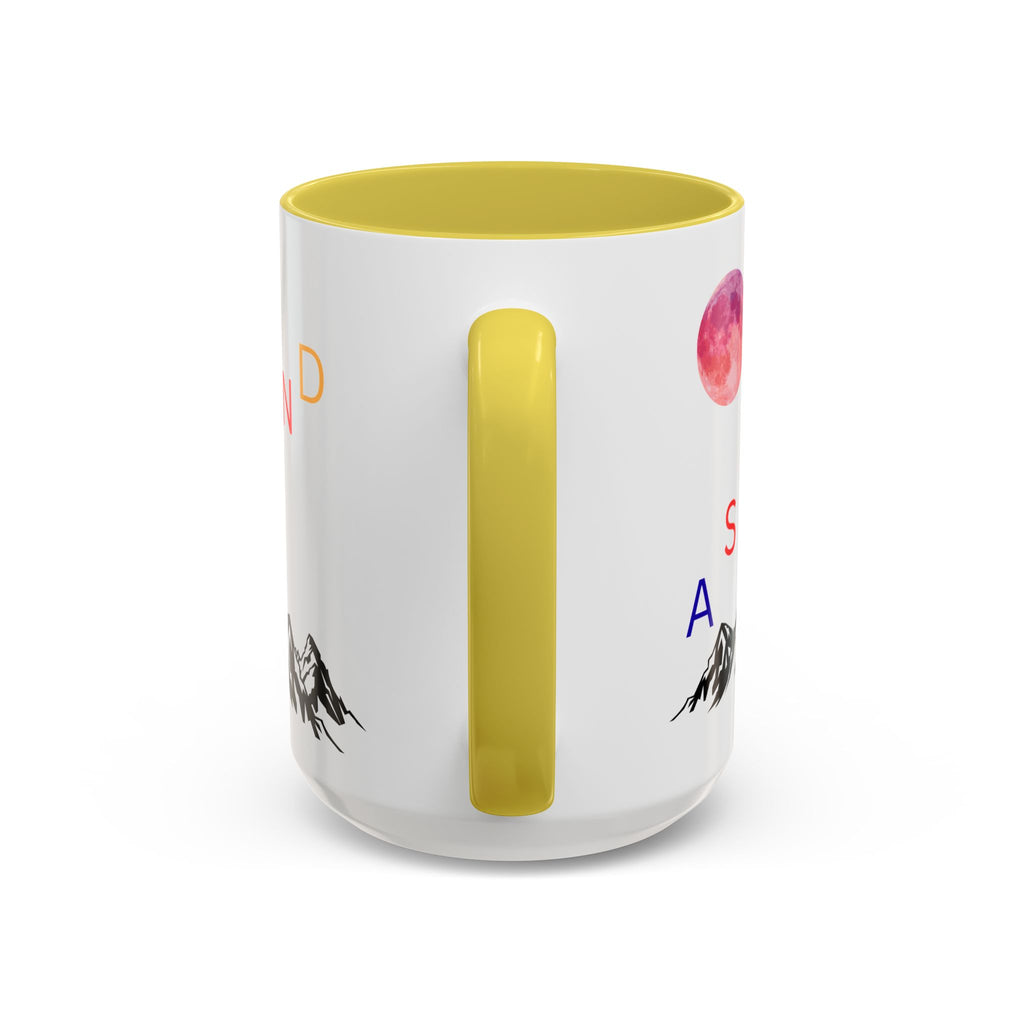 Ascend the Mountain Moon Ceramic Mug