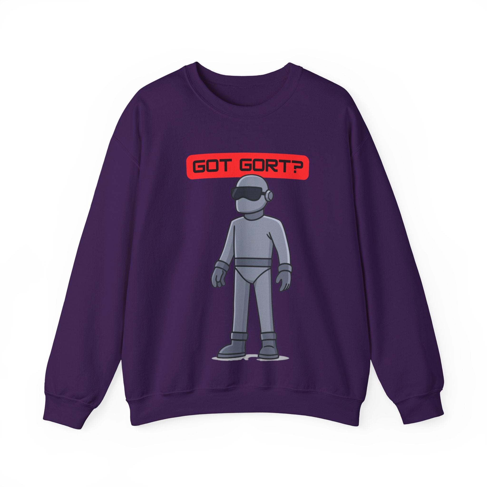 Got Gort? Unisex Crewneck Sweatshirt - Cool Casual Wear, Fun Graphic Hoodie, Perfect Gift for Friends, Everyday Comfort