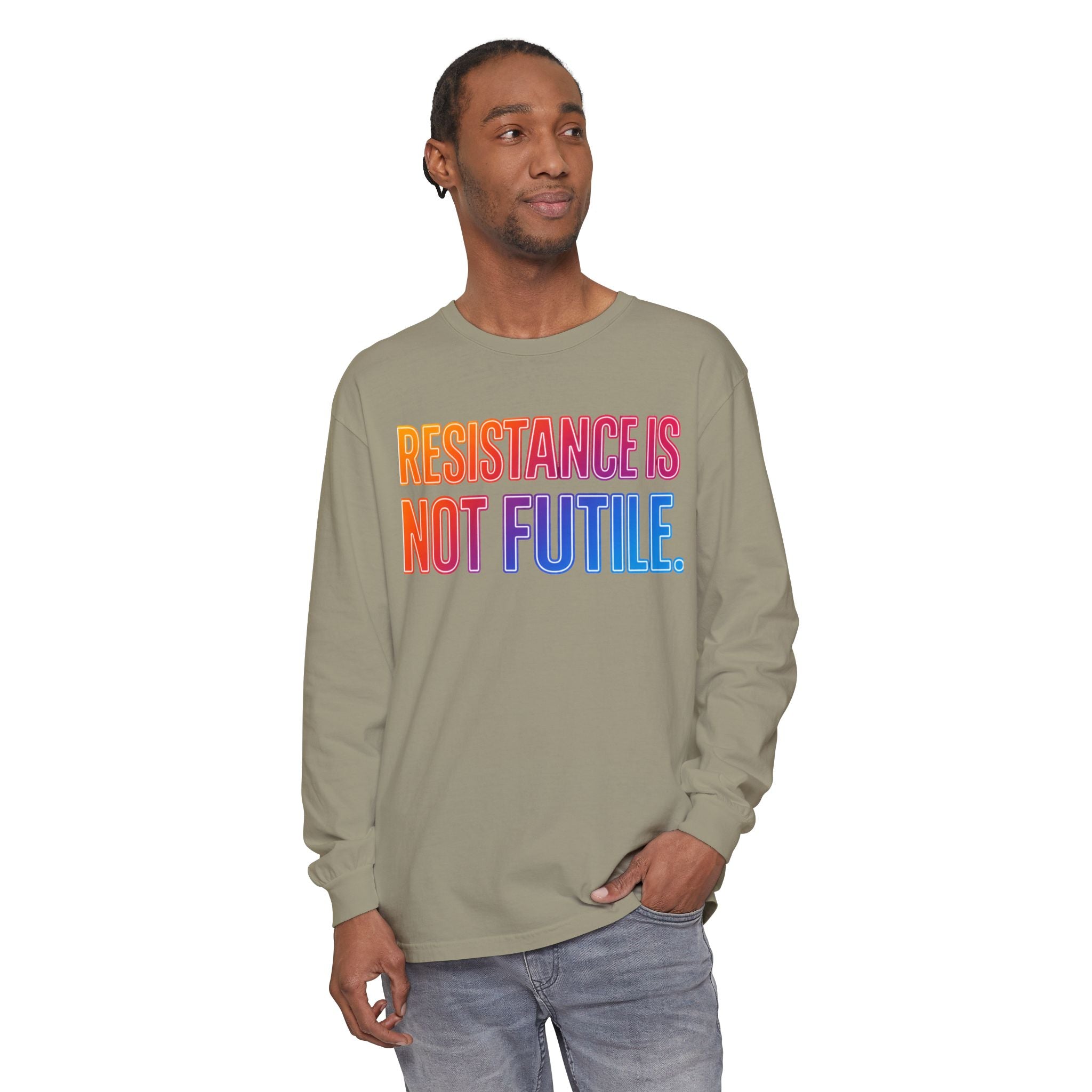 Resistance Is Not Futile Long Sleeve  Rally for Freedom Tee
