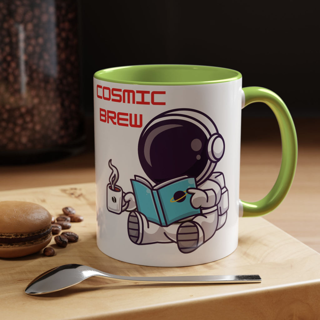 Cosmic Brew Astronaut Coffee Mug | Accent Ceramic Mug