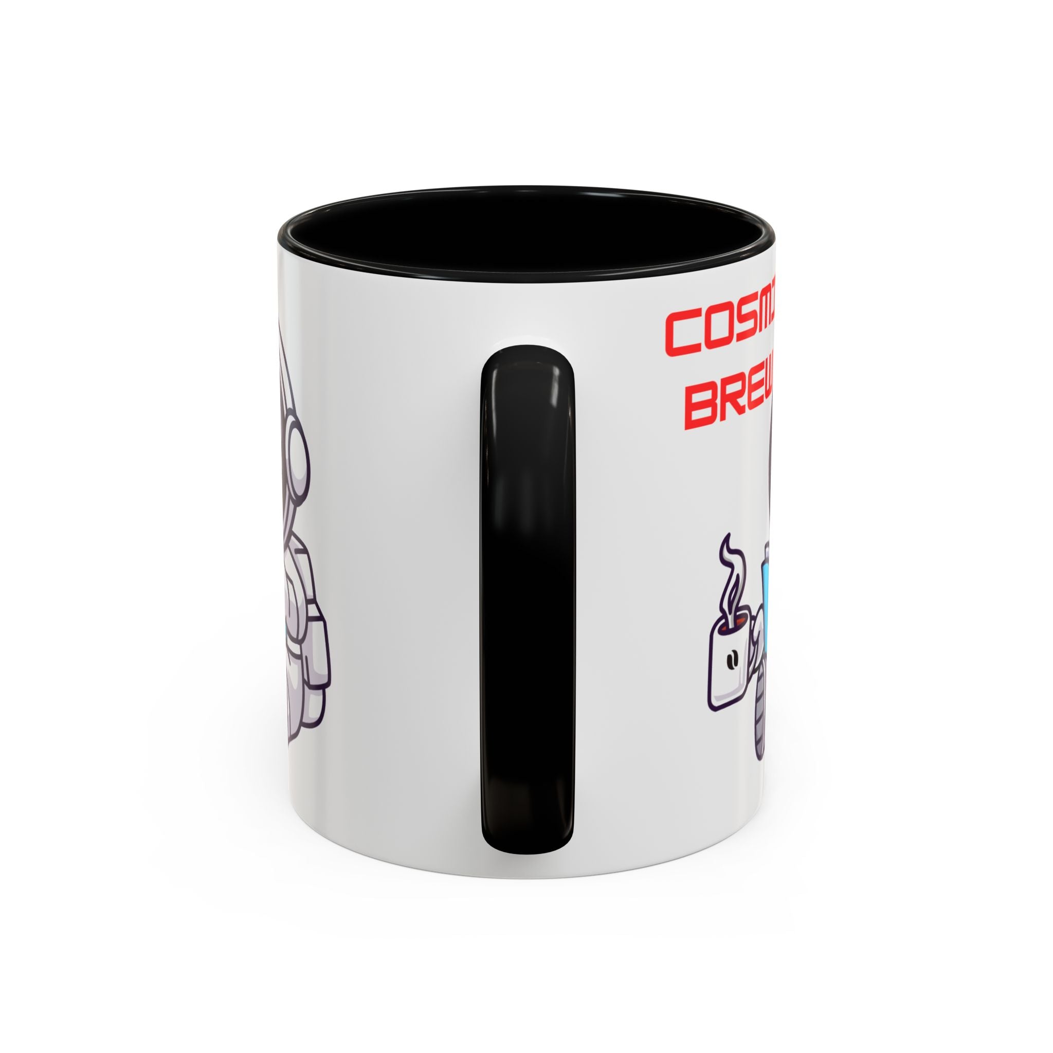 Cosmic Brew Astronaut Coffee Mug | Accent Ceramic Mug