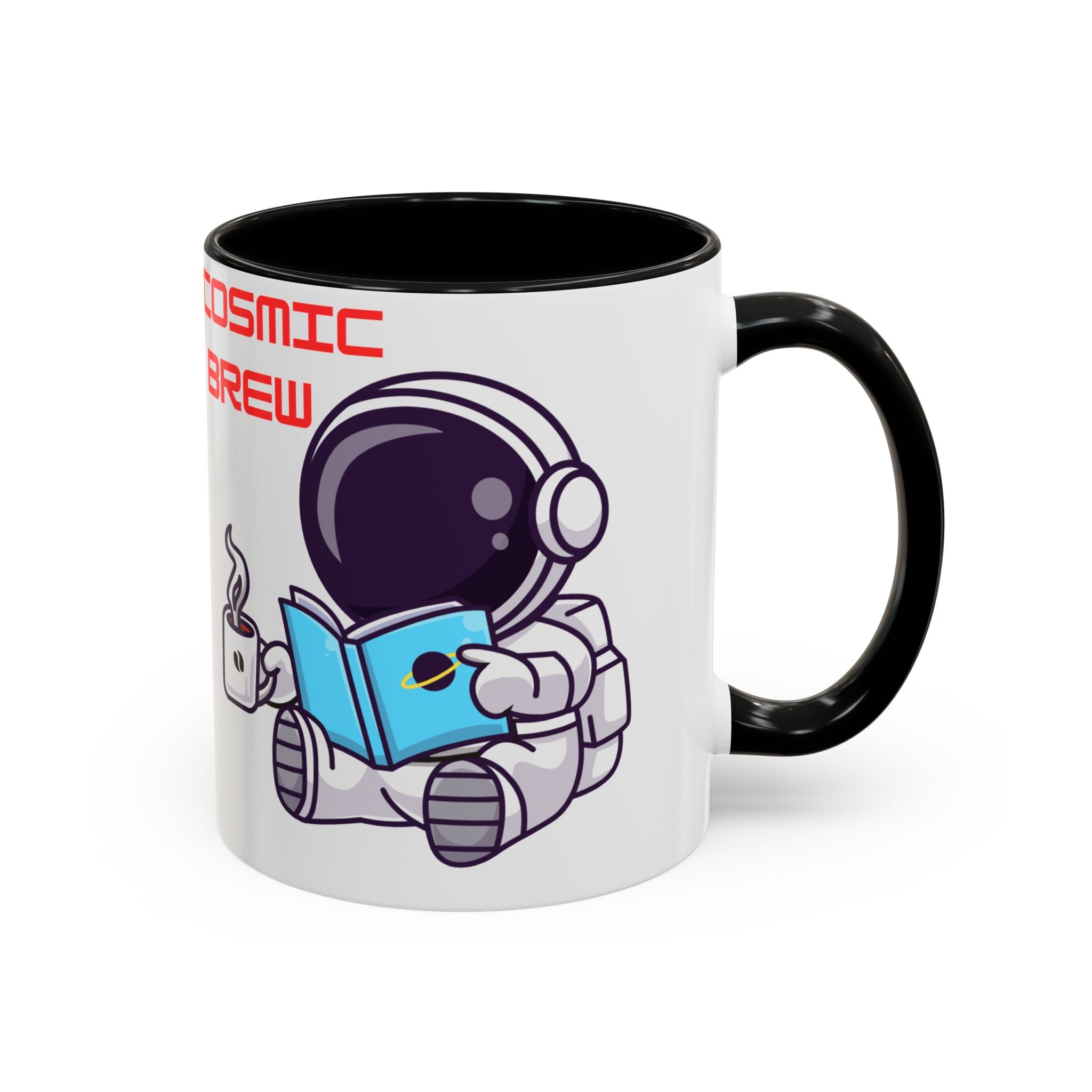 Cosmic Brew Astronaut Coffee Mug | Accent Ceramic Mug