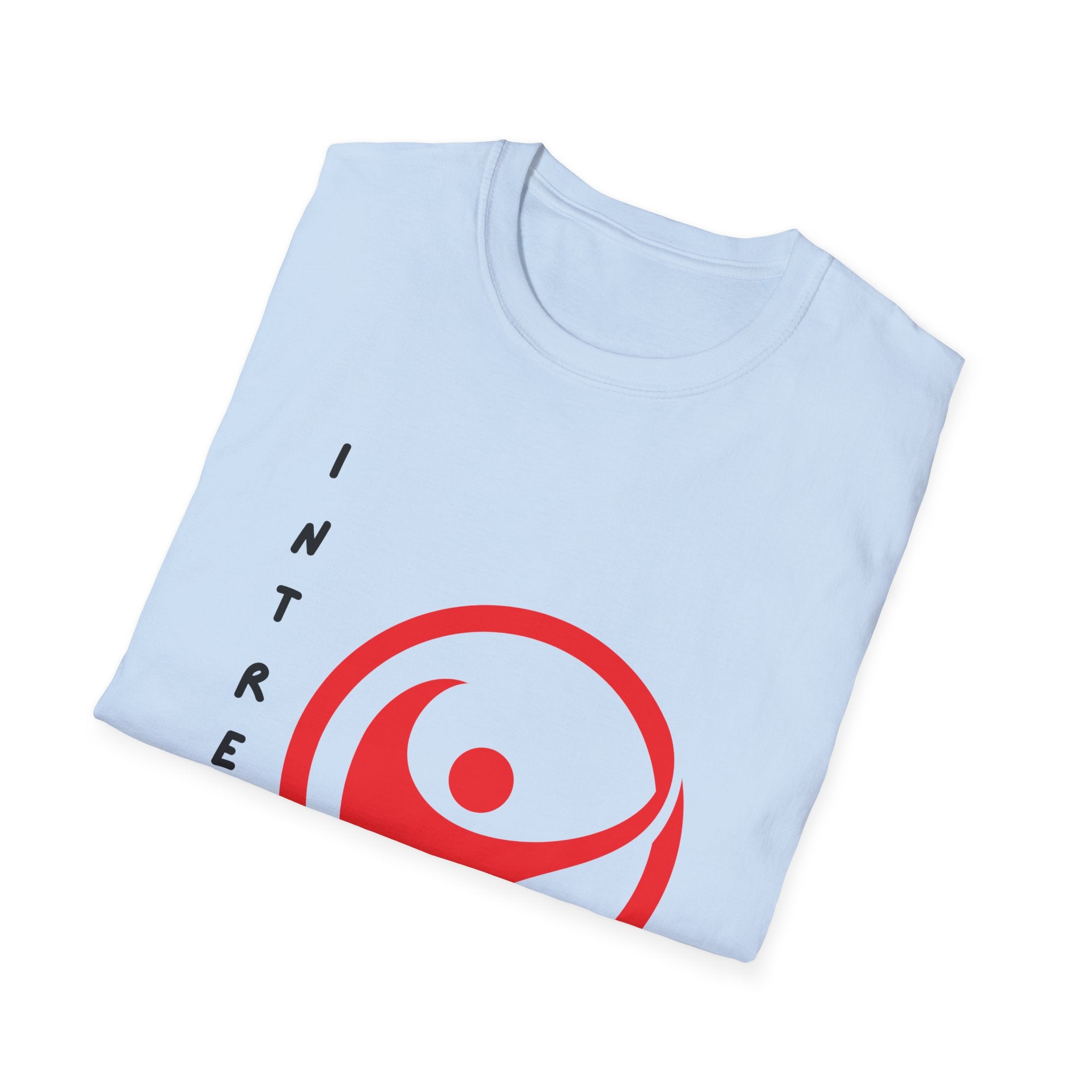 Intrepid Red Human Emblem T-Shirt | Empowerment Logo Tee