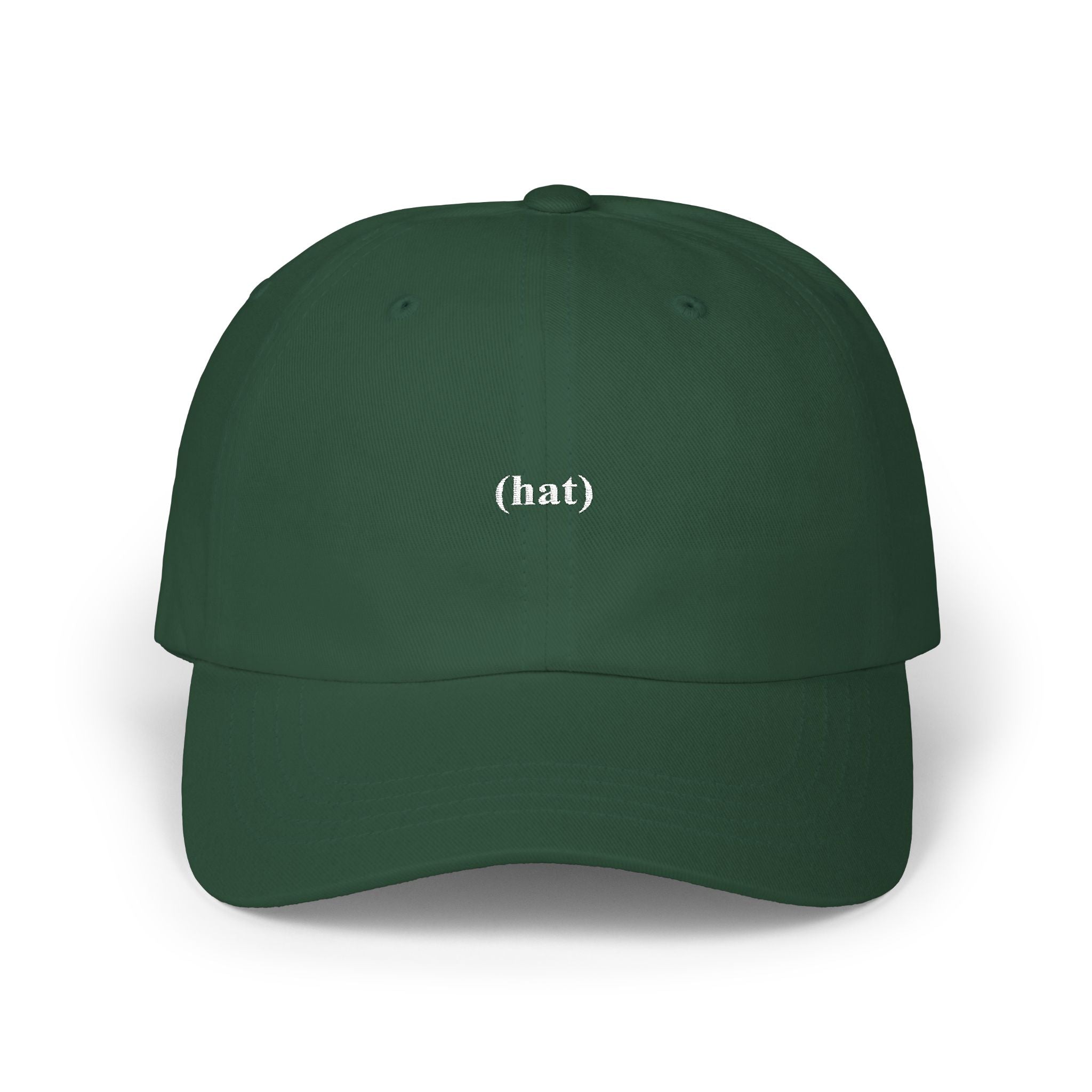 (hat) Dad Cap | Minimal Embroidered Baseball Cap