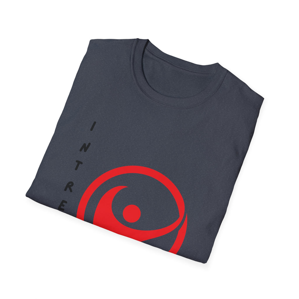 Intrepid Red Human Emblem T-Shirt | Empowerment Logo Tee