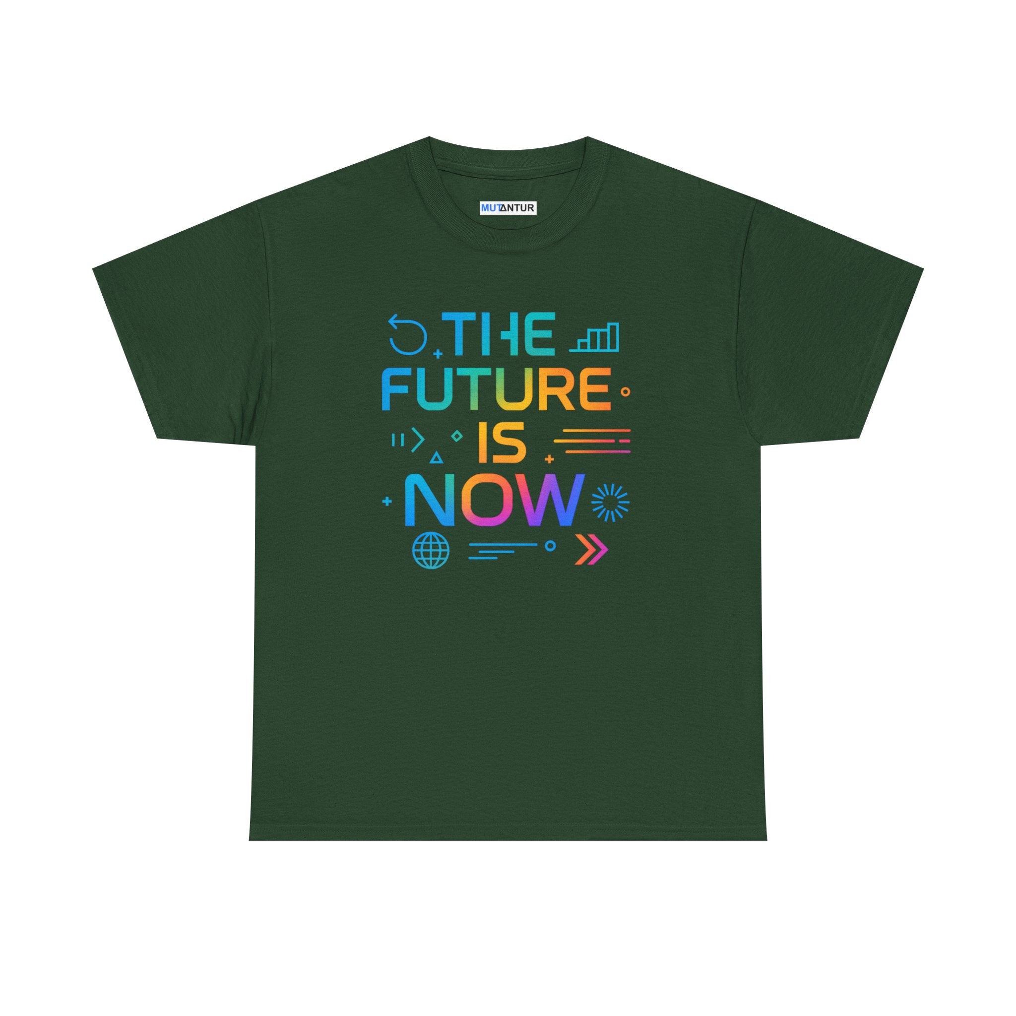The Future Is Now T-Shirt — Inspirational Tech Graphic Tee