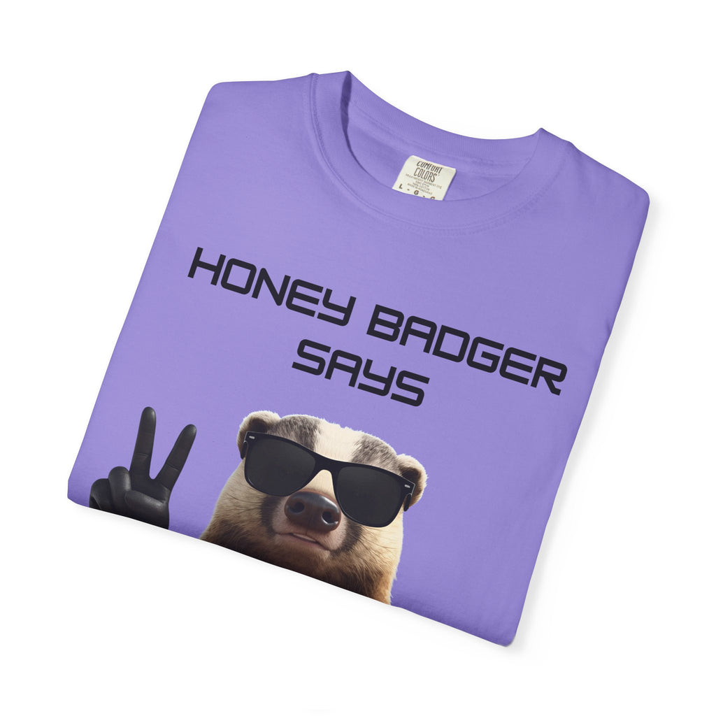 Honey Badger Refuse Dystopia T-Shirt