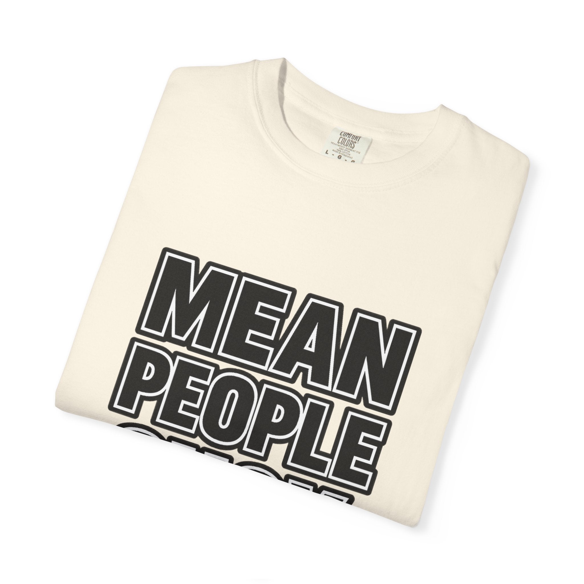 Mean People Suck T-Shirt | Bold Retro Block Letter Tee