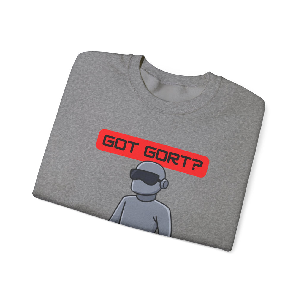 Got Gort? Unisex Crewneck Sweatshirt - Cool Casual Wear, Fun Graphic Hoodie, Perfect Gift for Friends, Everyday Comfort