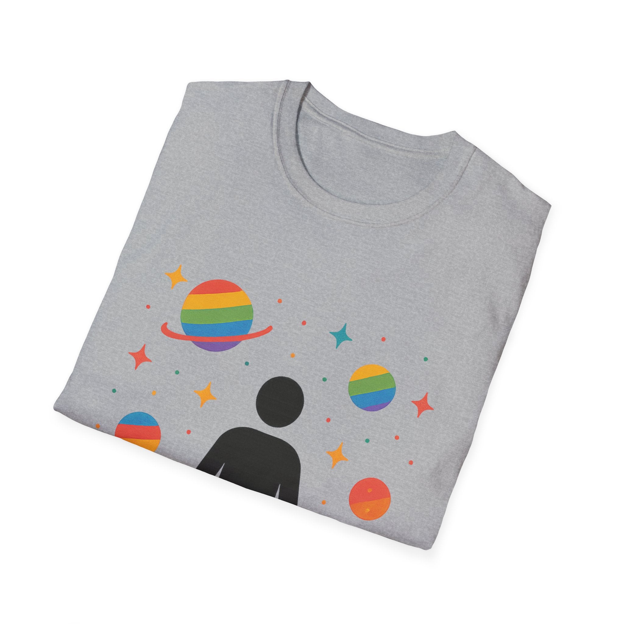 Cosmic Vibe Unisex T-Shirt - Space, Pride, Galaxy,