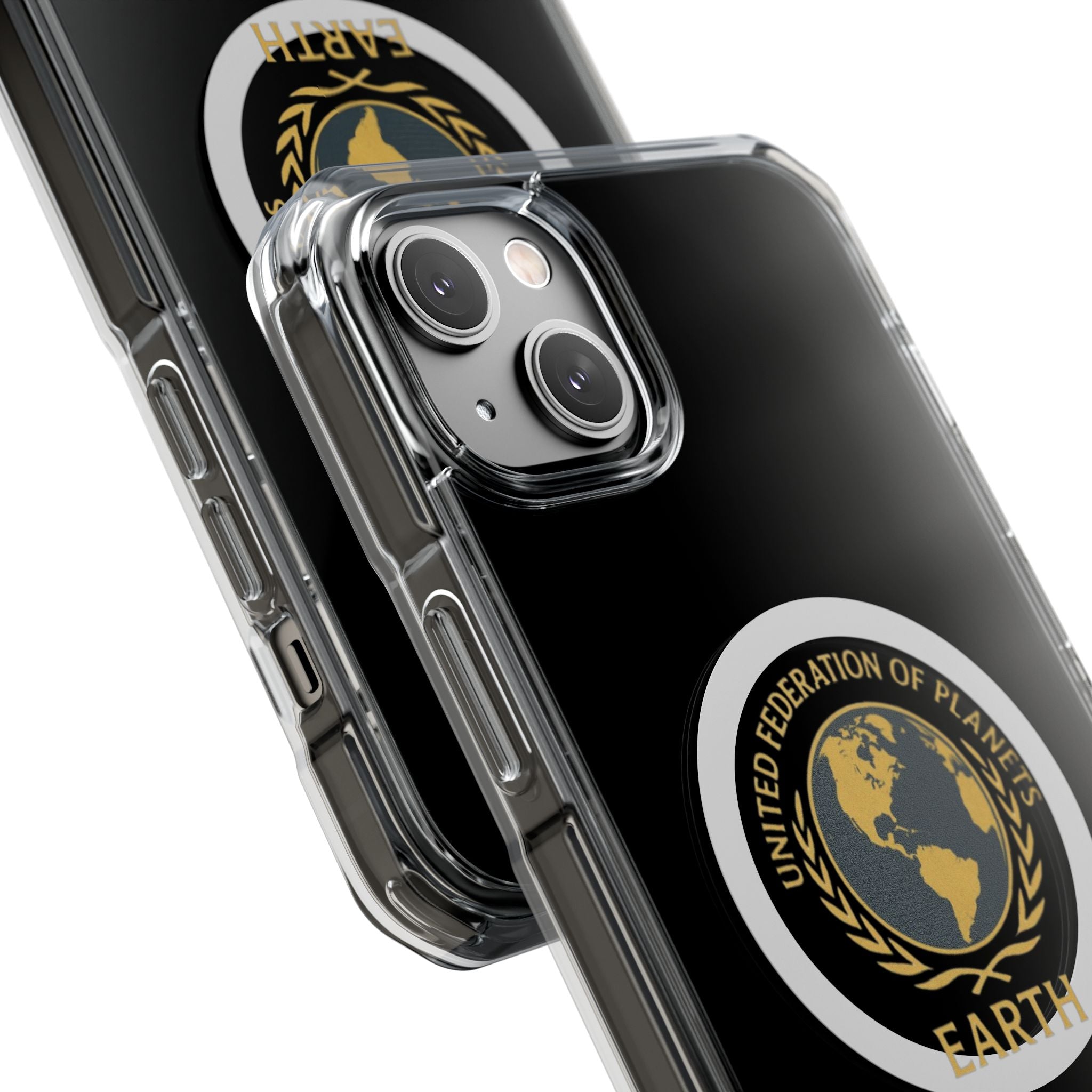 United Federation of Planets Earth Logo Magnetic Clear Case | Phone Case