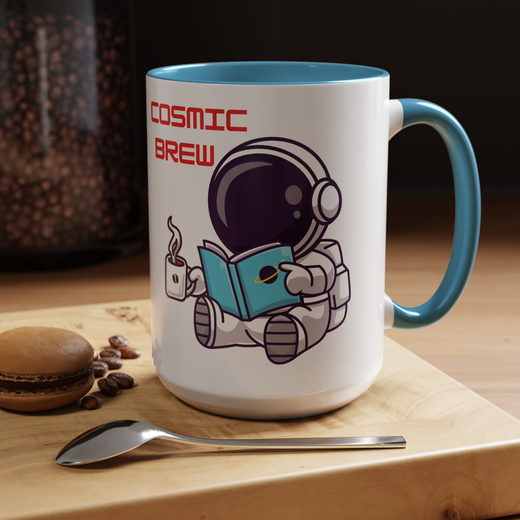 Cosmic Brew Astronaut Coffee Mug | Accent Ceramic Mug