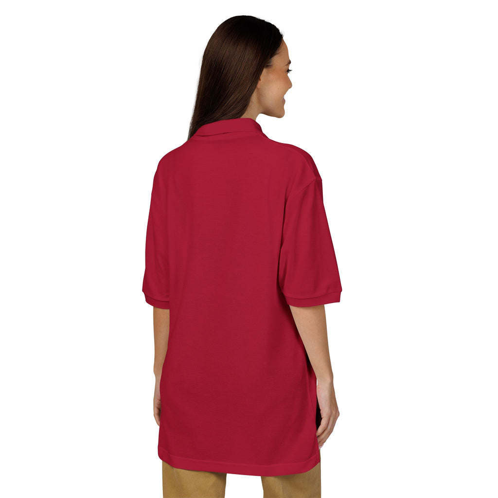 Colorful UFO Embroidered Polo