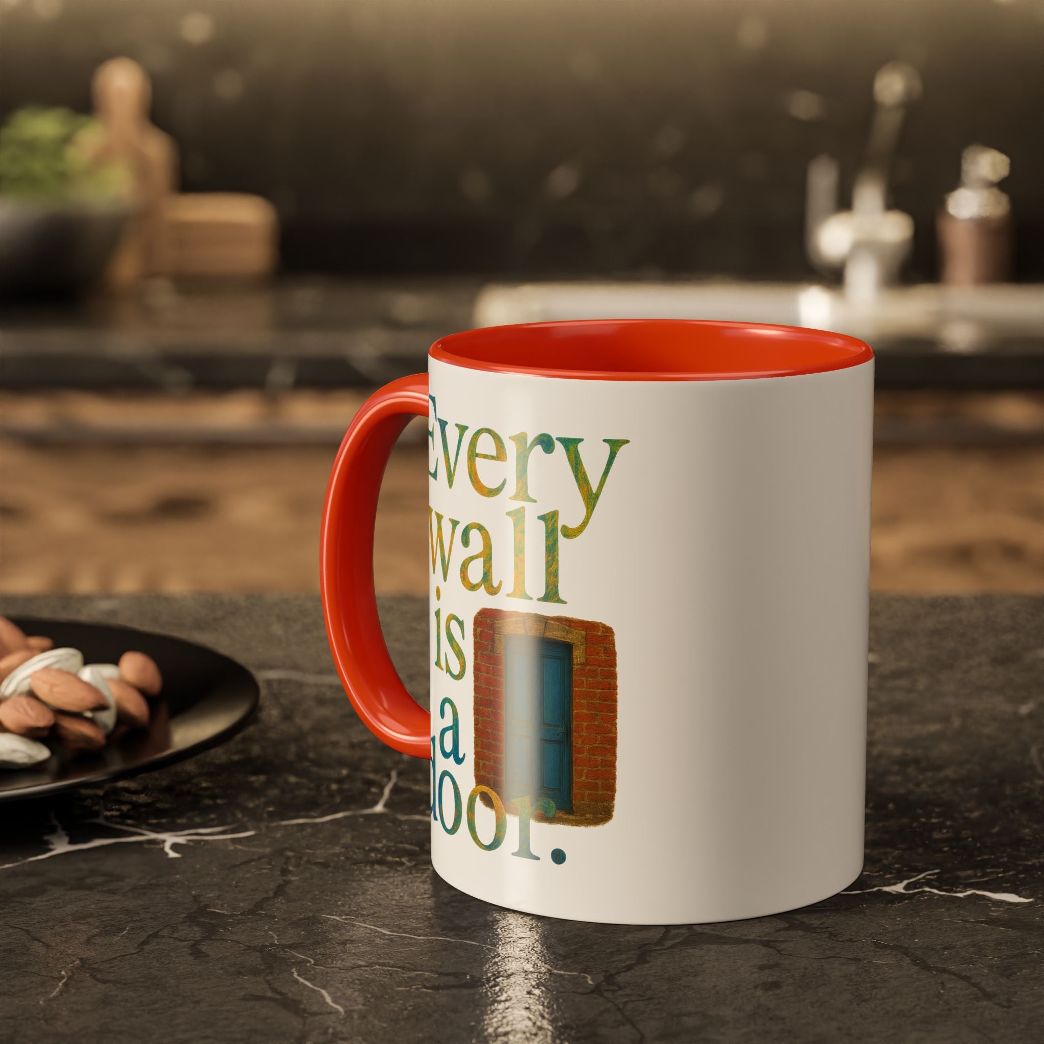 Every Wall Is a Door mug |  Opportunity 11oz or 15oz ceramic mug