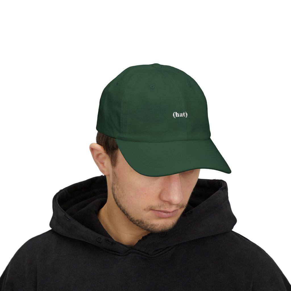 (hat) Dad Cap | Minimal Embroidered Baseball Cap