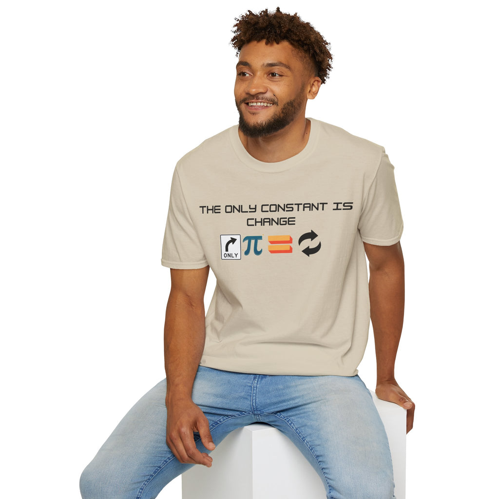 The Only Constant is Change Philosophical Quote T-Shirt