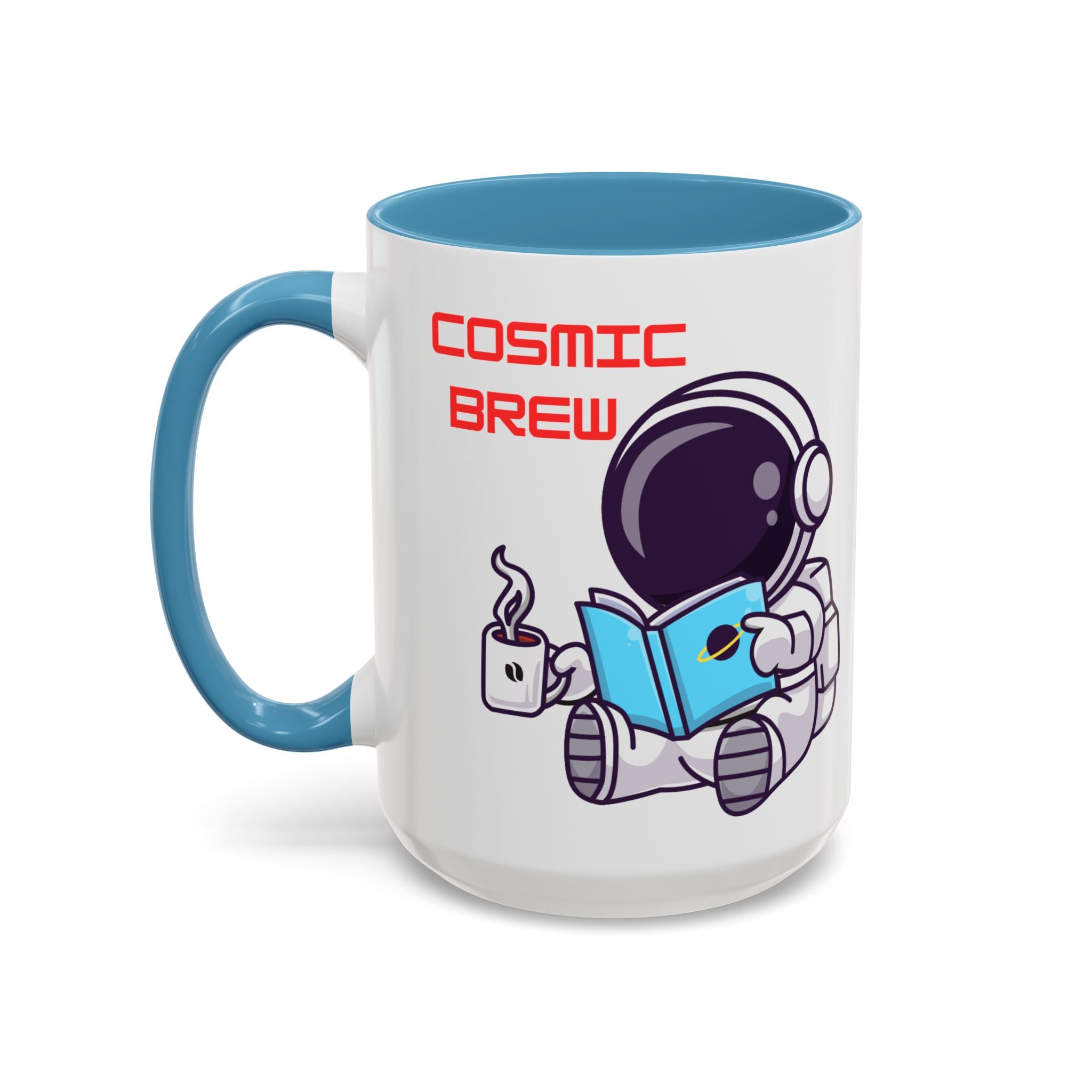 Cosmic Brew Astronaut Coffee Mug | Accent Ceramic Mug