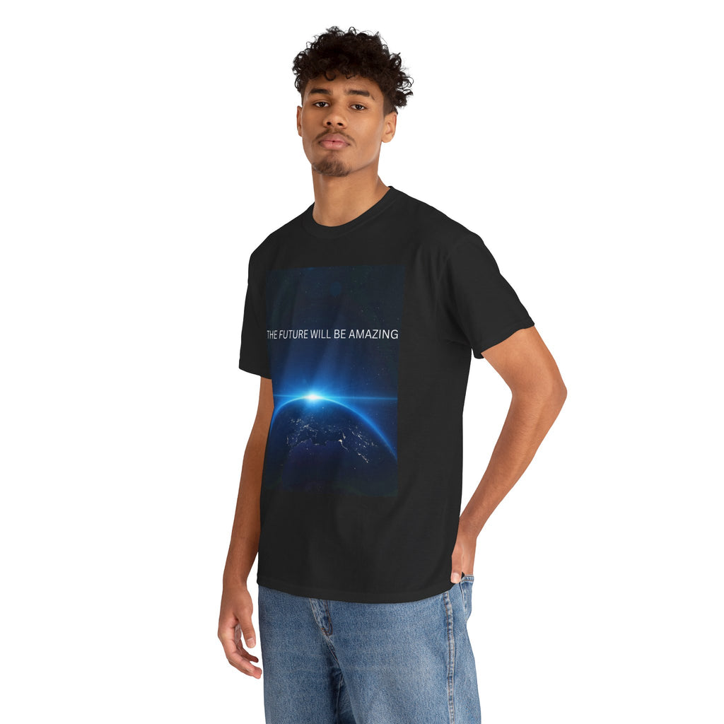 The Future Will Be Amazing Unisex Heavy Cotton Tee