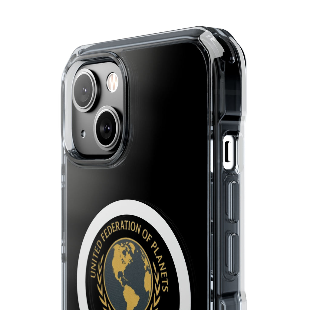 United Federation of Planets Earth Logo Magnetic Clear Case | Phone Case