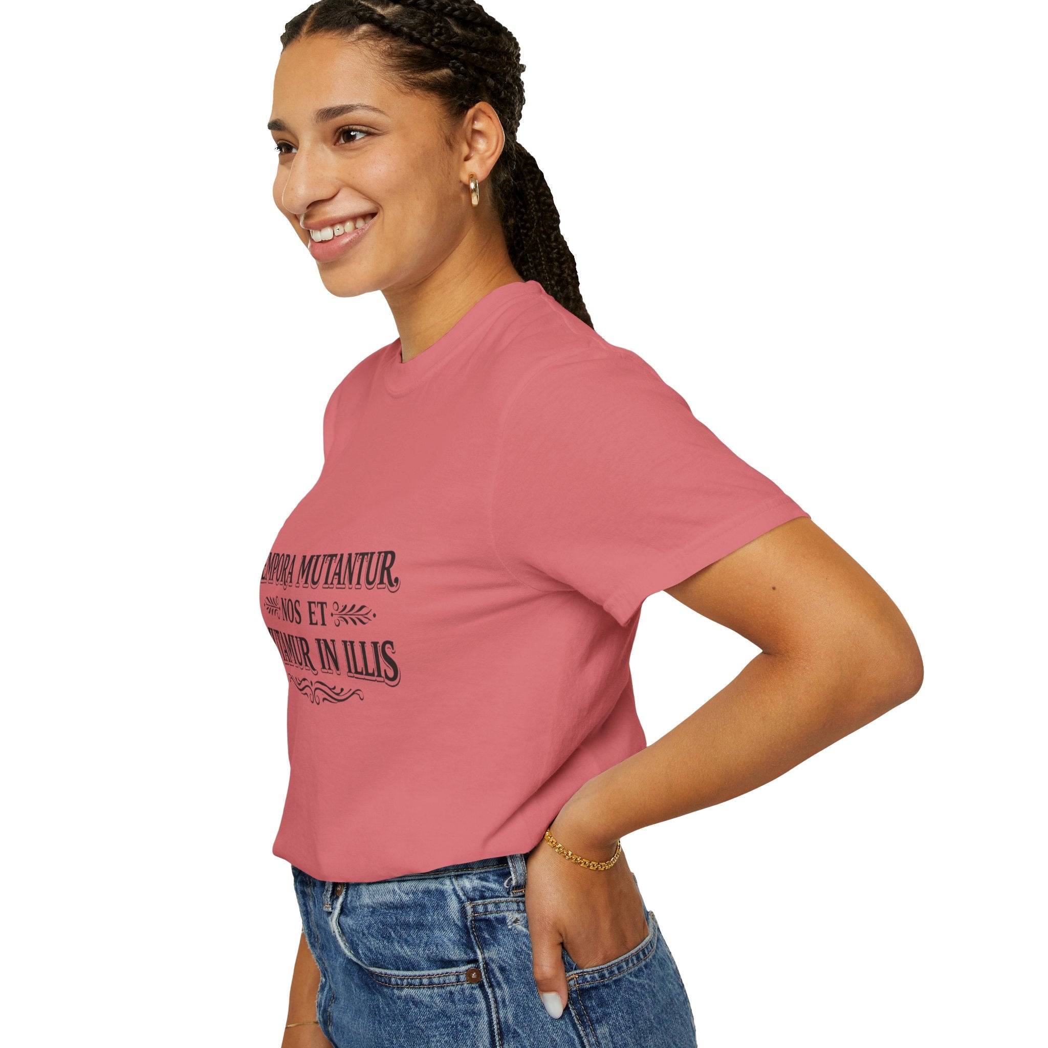 Tempora Mutantur Latin Quote T-Shirt | Comfort Colors Tee