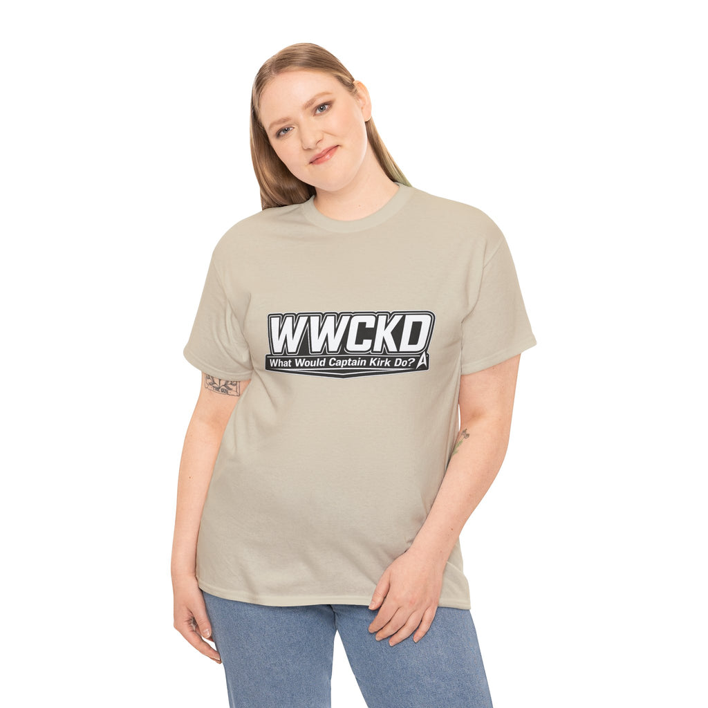 WWCKD What Would Captain Kirk Do Tee | Sci-Fi Quote Shirt