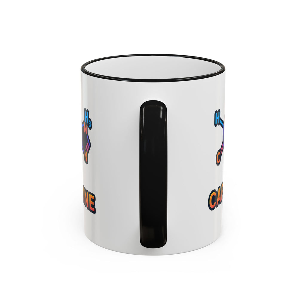 Caffeine Mug | Accent Rim & Handle 11oz 15oz