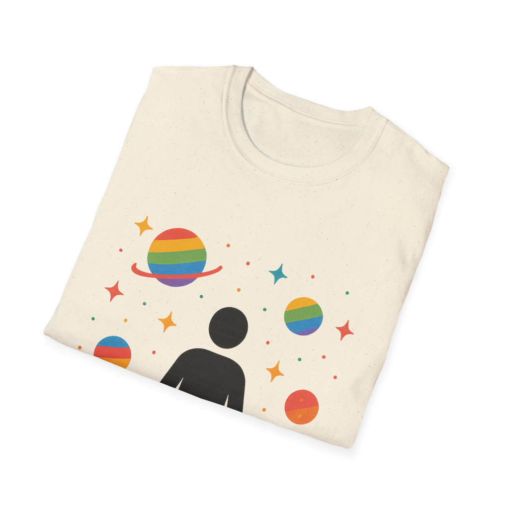 Cosmic Vibe Unisex T-Shirt - Space, Pride, Galaxy,