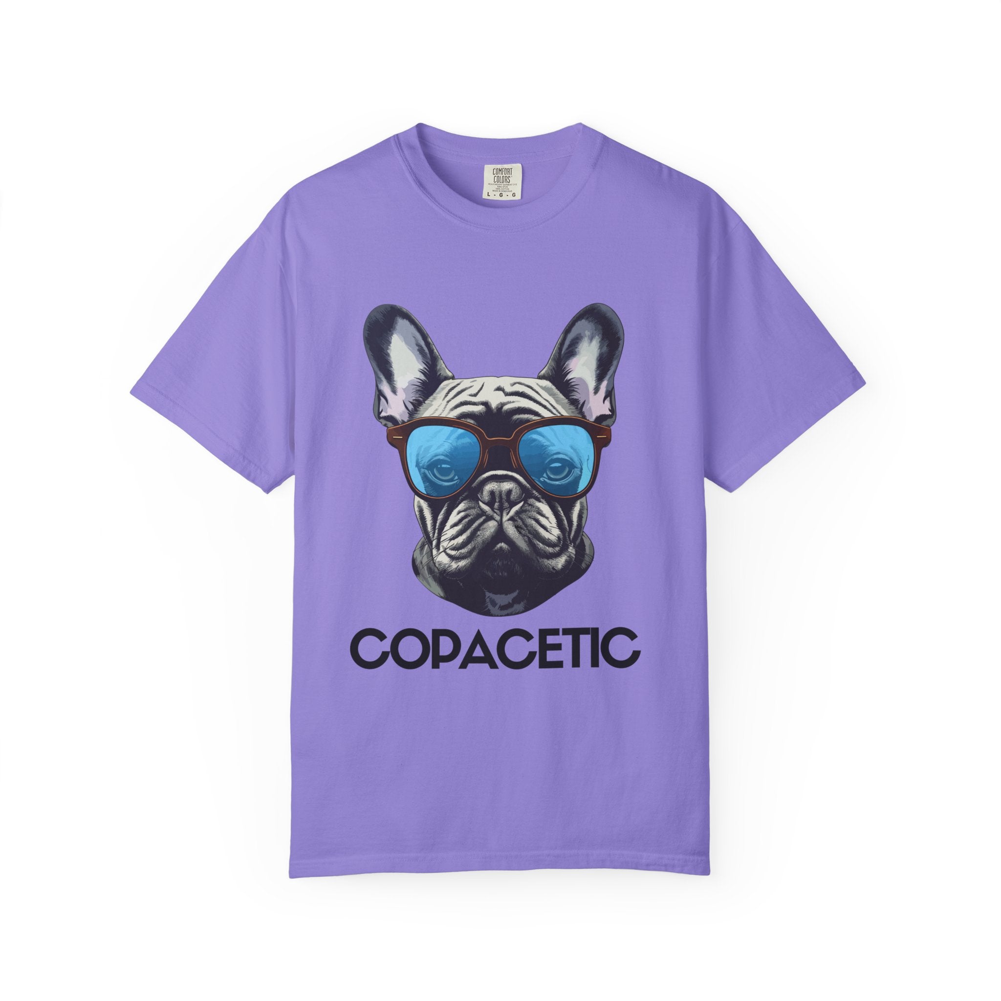 Copacetic French Bulldog T-Shirt, Fun Pet Tee, Gift for Dog Lovers, Unisex Graphic Shirt, Cool Casual Wear, Summer Essential
