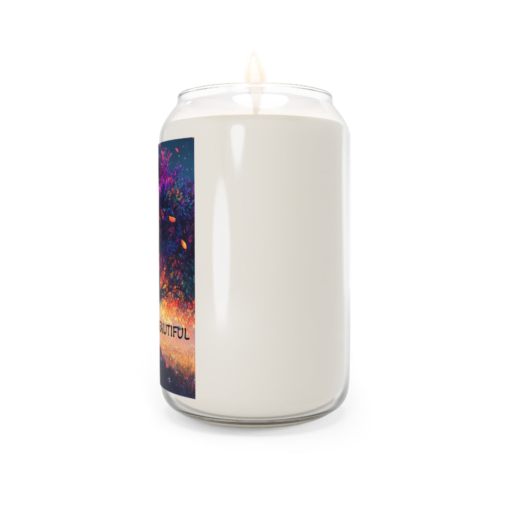 You Are Beautiful Tree Soy Candle | Scented 13.75oz Jar