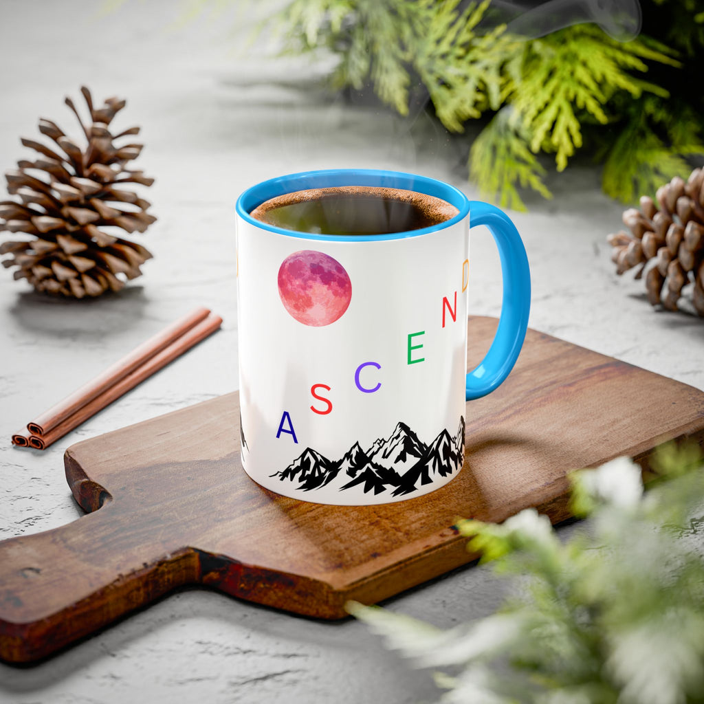 Ascend the Mountain Moon Ceramic Mug