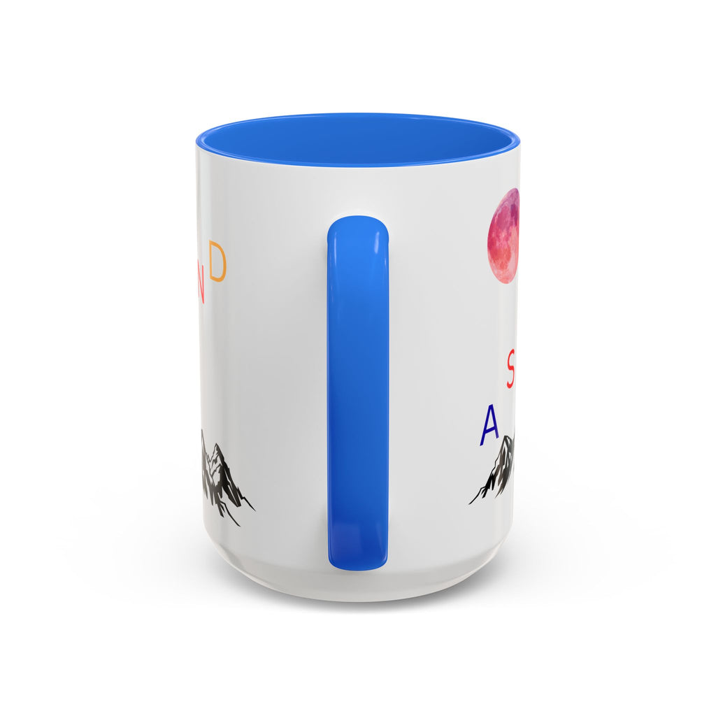 Ascend the Mountain Moon Ceramic Mug