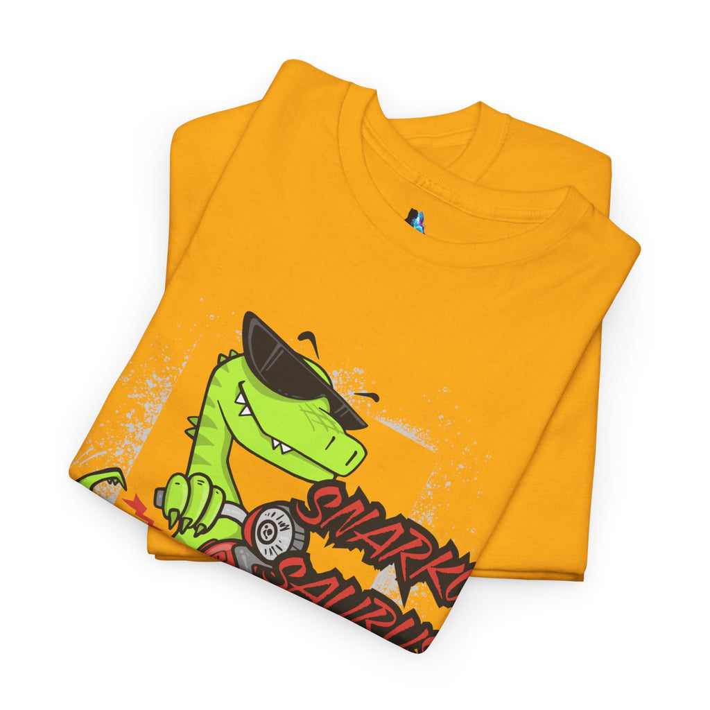 Snarkosaurus Cool Graphic Tee for Dinosaur Lovers | Unisex Heavy Cotton Tee