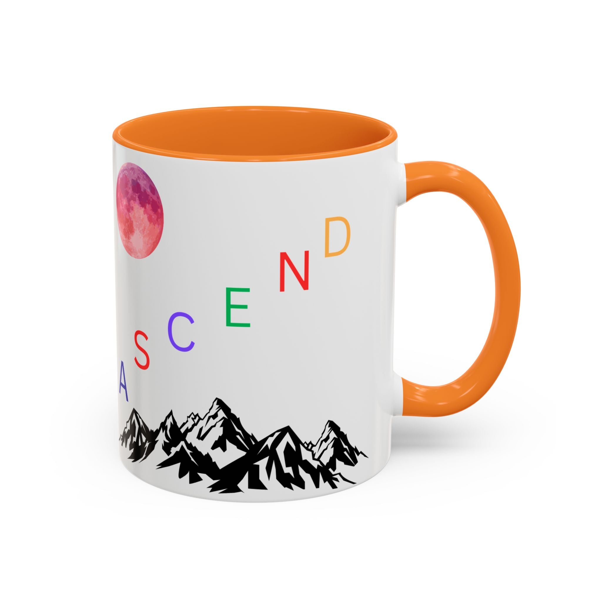 Ascend the Mountain Moon Ceramic Mug